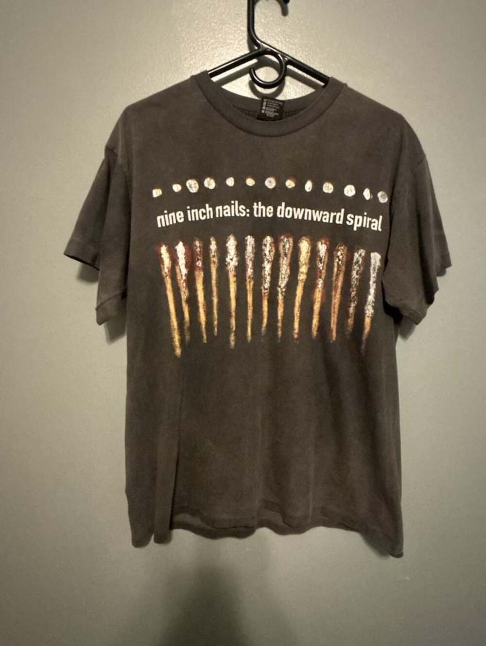 Vintage 1994 Nine Inch Nails The Downward Spiral PolyGram Merchandising T-Shirt